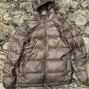 Eddie Bauer Black Puffer Jacket Size Small